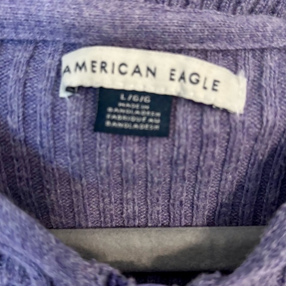 AE Cropped Zip-Up Sweater - Picture 5 of 6